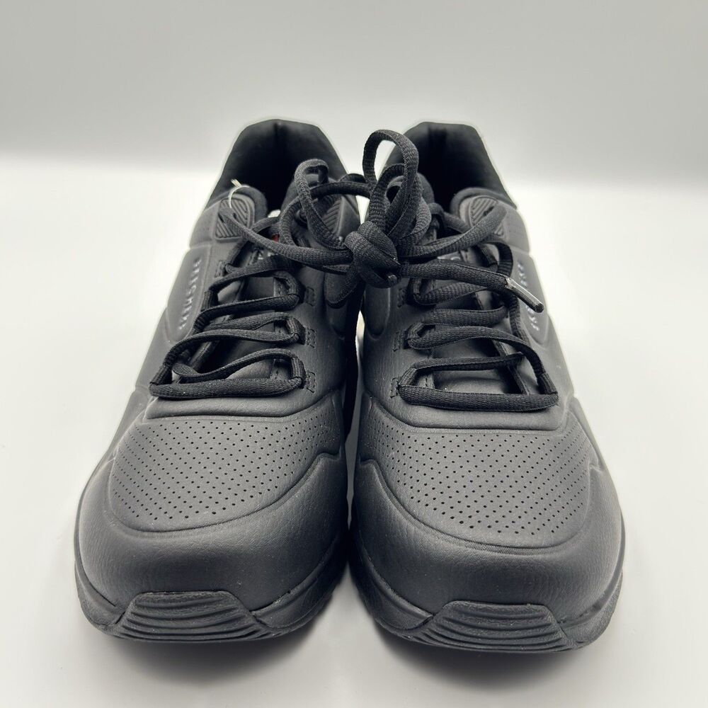 Skechers Womens Vegan Uno 2 Air Around You Black Walking Shoes Size 9.5 - Picture 4 of 12